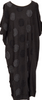 GOMME JAPAN. Black Dot Patch Knit Dress