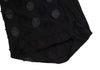 GOMME JAPAN. Black Dot Patch Knit Dress