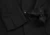 ISSEY MIYAKE JAPAN. sunaokuwahara I.S. Black Switching Wool Toro Jacket