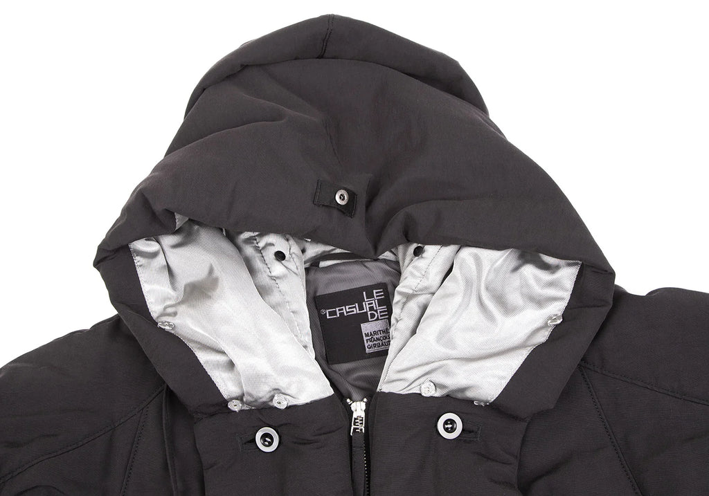 MARITHE + FRANCOIS GIRBAUD PARIS. Grey Rabbit Fur Hoodie Jacket.  MANY MORE FURS AND FAUX FUR IN STORE NOW