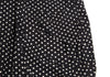 SENSOUNICO JAPAN. Black Dot Printed Belted Sleeveless Dress