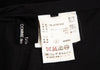 COMME des GARCONS JAPAN. TRICOT. Black Switching Slit Drape Skirt