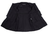 ISSEY MIYAKE JAPAN. sunaokuwahara Dyed Navy Cotton Shirt Coat
