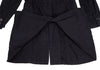ISSEY MIYAKE JAPAN. sunaokuwahara Dyed Navy Cotton Shirt Coat