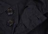ISSEY MIYAKE JAPAN. sunaokuwahara Dyed Navy Cotton Shirt Coat