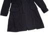 ISSEY MIYAKE JAPAN. sunaokuwahara Dyed Navy Cotton Shirt Coat