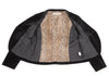 ISSEY MIYAKE JAPAN sunaokuwahara line.  Leopard Lining Black Velor Jacket