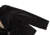ISSEY MIYAKE JAPAN sunaokuwahara line.  Leopard Lining Black Velor Jacket