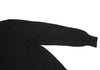 ISSEY MIYAKE JAPAN. Sunaokuwahara Black Mesh Dot Hem Switching Knit Sweater