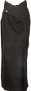 ISSEY MIYAKE JAPAN. High Waist Wool Black Skirt