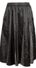 COMME des GARCONS COMME des GARCONS JAPAN. Black Poly Panel Switching Skirt
