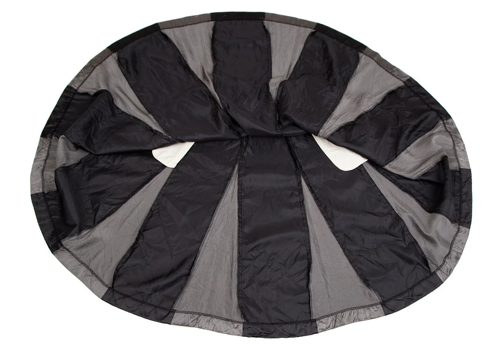 COMME des GARCONS COMME des GARCONS JAPAN. Black Poly Panel Switching Skirt