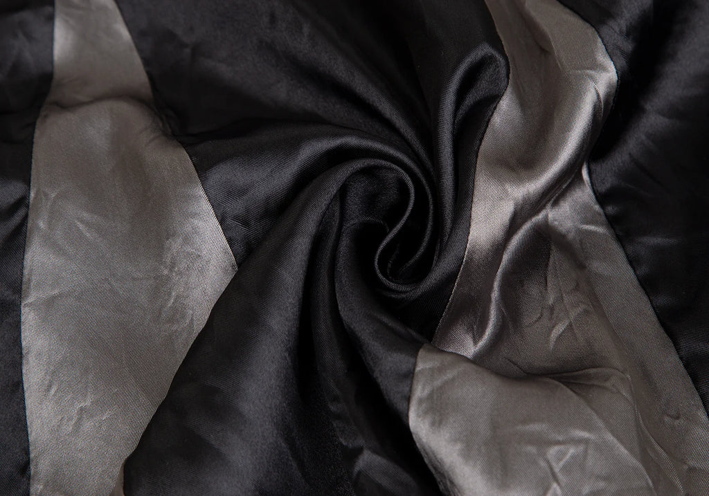 COMME des GARCONS COMME des GARCONS JAPAN. Black Poly Panel Switching Skirt