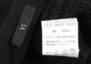 YOHJI YAMAMOTO JAPAN. Y's Cotton Low Gauge Black Knit Dress