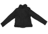 ISSEY MIYAKE JAPAN. HaaT Line. Black Alpaca Blended Fur Switching Blouson / Jacket