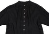 ISSEY MIYAKE JAPAN. sunaokuwahara Black Poly Rayon Pull Over Shirt Dress