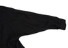 ISSEY MIYAKE JAPAN. sunaokuwahara Black Poly Rayon Pull Over Shirt Dress