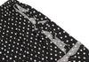 COMME des GARCONS JAPAN. robe de chambre. Black, White Frills Dot Skirt