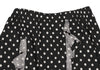 COMME des GARCONS JAPAN. robe de chambre. Black, White Frills Dot Skirt