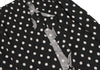 COMME des GARCONS JAPAN. robe de chambre. Black, White Frills Dot Skirt