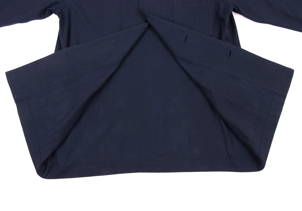 COMME des GARCONS JAPAN. robe de chambre Collar Taped Navy Shirt Jacket