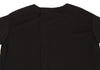 A/T ATSURO TAYAMA JAPAN. Black Pleated Switching Pullover Dress