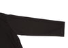 A/T ATSURO TAYAMA JAPAN. Black Pleated Switching Pullover Dress