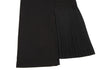 A/T ATSURO TAYAMA JAPAN. Black Pleated Switching Pullover Dress