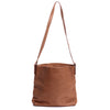 HIROFU JAPAN. Brown Leather Messenger/Shoulder Bag