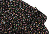 COMME des GARCONS Japan. Tricot. Black Rayon Semi-Sheer Floral Printed Blouse