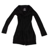 YOHJI YAMAMOTO JAPAN. Y's Wool Nylon Black Long Knit Jacket