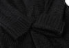 YOHJI YAMAMOTO JAPAN. Y's Wool Nylon Black Long Knit Jacket