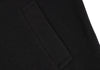 COMME des GARCONS JAPAN. TRICOT. Black Wool Material Switching Coat