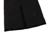 COMME des GARCONS JAPAN. TRICOT. Black Wool Material Switching Coat