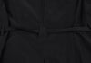 Max Mara ITALY. MAX&Co. Black Nylon Belted Half Coat
