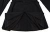 Max Mara ITALY. MAX&Co. Black Nylon Belted Half Coat