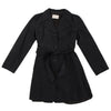 Max Mara ITALY. MAX&Co. Black Nylon Belted Half Coat