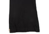 MaxMara  Italy. Black Silk/Cashmere Draped Neck Sleeveless Dress