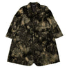 COMME des GARCONS JAPAN. TRICOT. Marble Pile Khaki-green, Green Chesterfield Coat