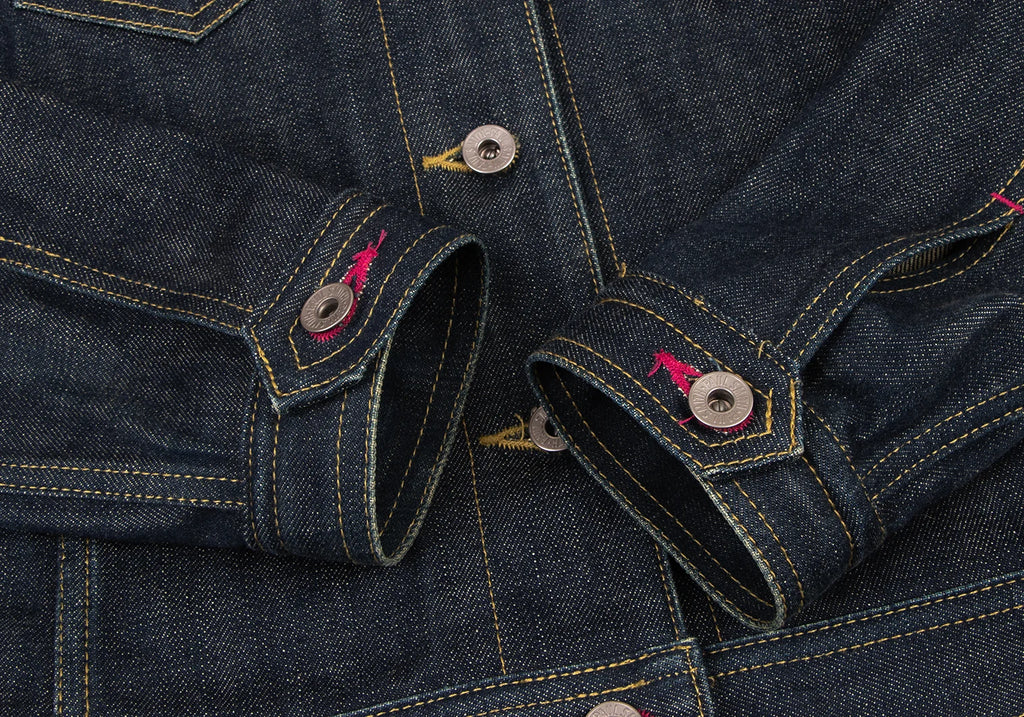 Paul Smith UK.  Indigo Selvedge DENIM Jeans Jacket