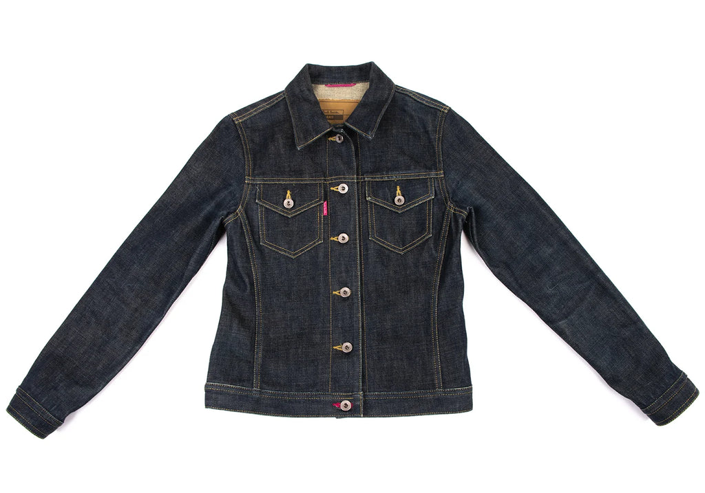 Paul Smith UK.  Indigo Selvedge DENIM Jeans Jacket