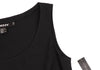 DKNY New York. NEW W/TAG. Black Bias Cut Switching Wool Sleeveless Dress
