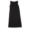 DKNY New York. NEW W/TAG. Black Bias Cut Switching Wool Sleeveless Dress