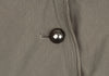LANVIN en Bleu PARIS. Khaki Color Cut-off Nylon Trench Coat