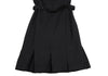 MaxMara  Italy. SPORTMAX. Black Belted Poly Sleeveless Dress