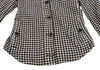 Max Mara  ITALY. WEEKEND White, Black Houndstooth Jacket