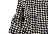 Max Mara  ITALY. WEEKEND White, Black Houndstooth Jacket