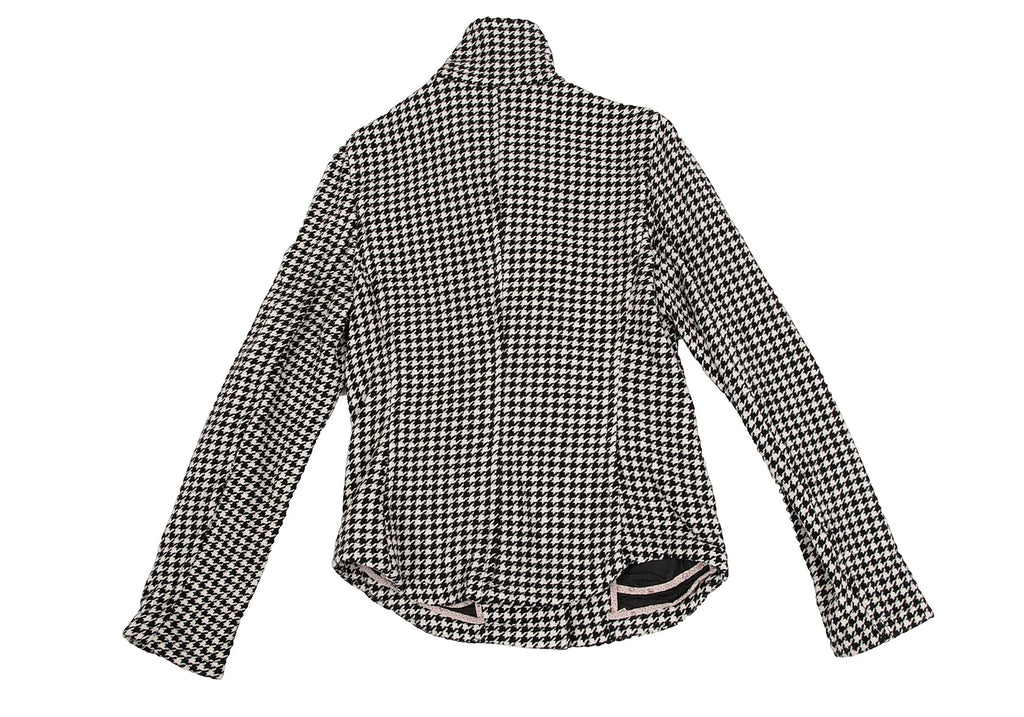 Max Mara  ITALY. WEEKEND White, Black Houndstooth Jacket