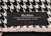 Max Mara  ITALY. WEEKEND White, Black Houndstooth Jacket