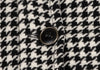 Max Mara  ITALY. WEEKEND White, Black Houndstooth Jacket